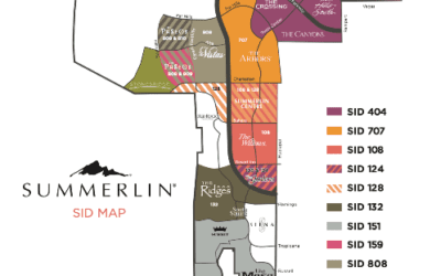 FAQ’s about Summerlin’s “Special Improvement Districts” (SID)